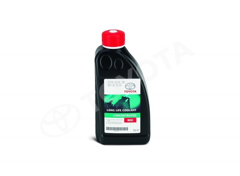 Toyota Red Pre Mixed Coolant Antifreeze 1 Litres Toyota
