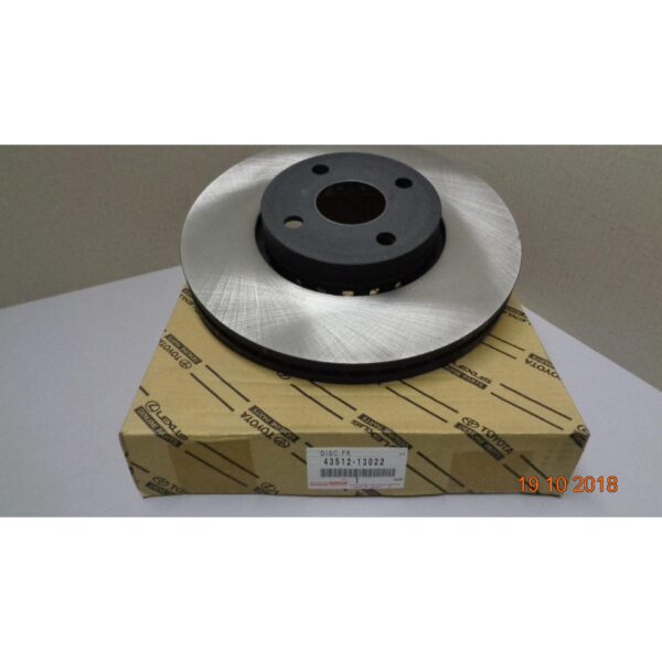 Toyota Corolla Front Brake Discs 2002-2009 43512-13022