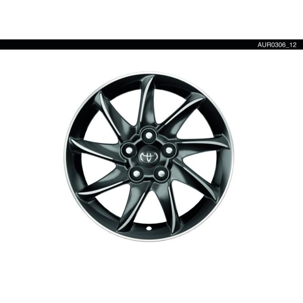 Toyota Corolla 2013-2018 Podium Ii 17" Anthracite Machined PZ406E067FZS / 1615