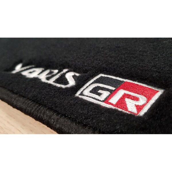 Toyota Yaris 2013-2020 Textile Floormats With Gr Embroidery PW2100D040 / 672
