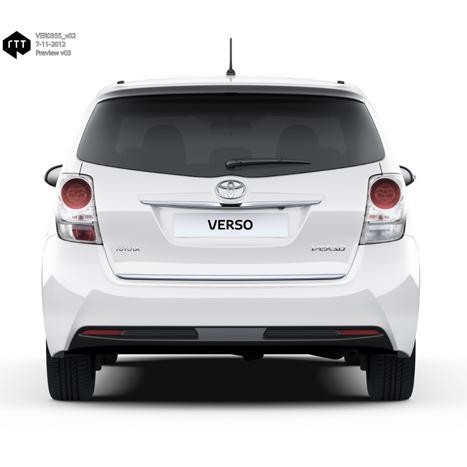 Toyota Verso 2009-2017 Rear Chrome Garnish PZ415E8495ZB / 1817