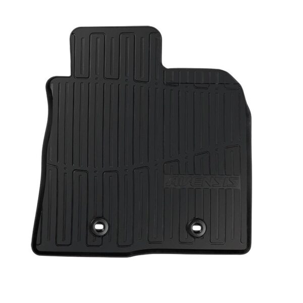 Toyota Avensis 2009-2019 Floormats Rubber Black Full Set PZ49LT035CRJ / 3074