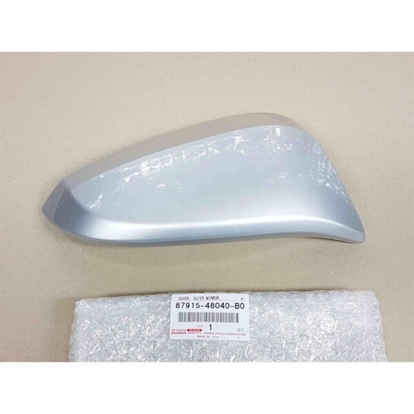 Toyota Rav 4 Mk 4 2012-2018 R/H Wing Mirror Cover Silver Me 1F7 87915-48040-B0