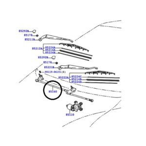 Toyota Hiace Front Wiper Linkage 85150-26061