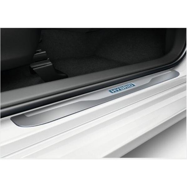 Toyota Prius Plus 2015-Present Scuff Plates Aluminium With Hybrid Logo PZ438-G5180-00