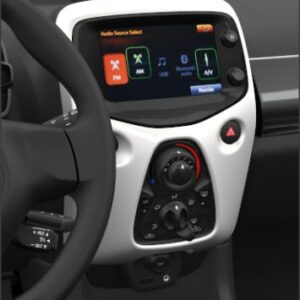 Toyota Aygo (2014-Present) Centre Console White Flash 068 ManAircon 554050H060A0