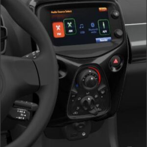 Toyota Aygo (2014-Present) Centre Console Bold Black 211 ManAircon 554050H060C0