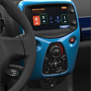 Toyota Aygo (2014-Present) Centre Console Cyan Splash 8W9 ManAircon 554050H060J1