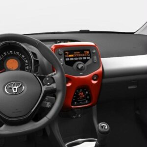 Toyota Aygo (2014-Present) Centre Console Red Pop 3P0 AutAircon 554050H070D0