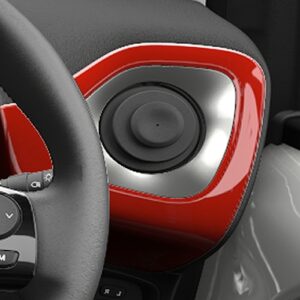 Toyota Aygo (2014-Present) Dashboard Red Pop 3P0 Driver Side RHD 554740H080D0