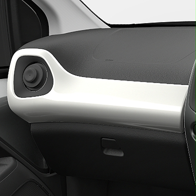 Toyota Aygo (2014-Present) Dashboard White Flash 068 Passenger Side RHD 554750H080A0