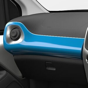 Toyota Aygo (2014-Present) Dashboard Cyan Splash 8W9 Passenger Side RHD 554750H080J1