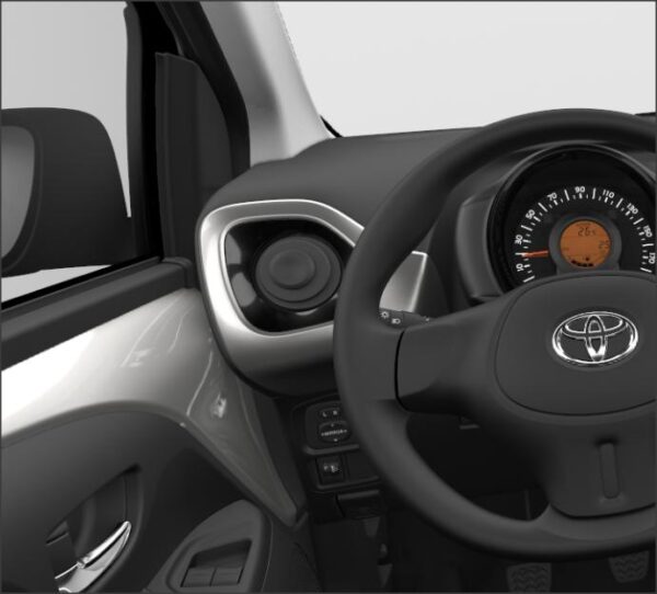 Toyota Aygo (2014-Present) Air Vent Surround Bold Black 211 Lh 556610H070C0