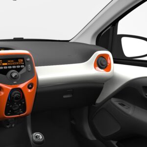 Toyota Aygo (2014-Present) Air Vent Surround Orange Twist 4W5 Rh 556620H050E0