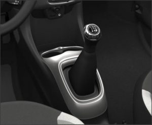 Toyota Aygo 2014-Present Gear Knob Surround Silver 1E7 - 588040H030B1