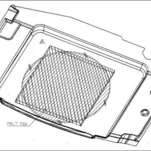 Toyota Verso (2009-2017) Trunk Assembly For Spare Wheel 649930F030