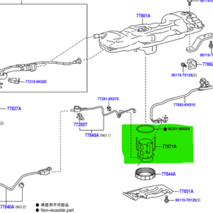 Toyota Hilux 2.4L Diesel (2016-2020) AdBlue Pump + Seal