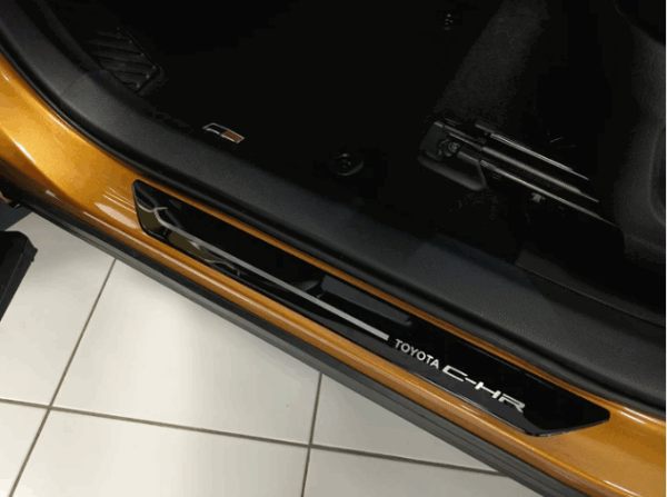 Toyota C-hr (2024 - Present) Aluminium Scuff Plates
