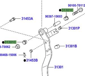 Toyota Hilux 2005-2012 Clutch Bushes