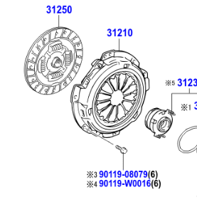 Toyota Yaris 2005-2011 Clutch Kit