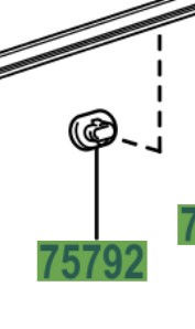 Toyota Corolla 2019-Present CLIP DOOR WINDOW FRAME MOULDING