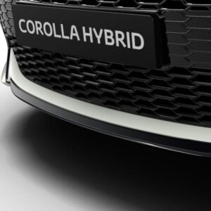 Toyota Corolla 2019-Present Front Bumper Garnish Black