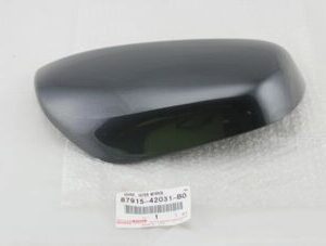 Toyota Rav 4 2005-2012 Driver Wing Mirror Cover Dk Gray 1E0