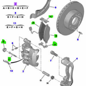 Toyota Proace Max (2024-present) Front Pads