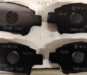 Toyota Yaris (Jpp) (1999-2005) Front Brake Pads
