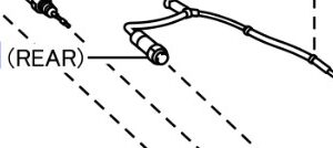 Toyota Hilux 2015-2020 SENSOR NITROGEN OXIDES REAR