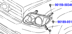 Toyota Hilux Surf 2002 2009 Headlamps
