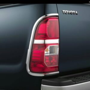 Toyota Hilux 2011-2015 Rear Lamp Chrome Bezel Kit