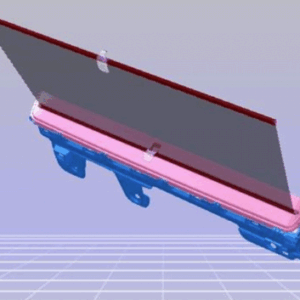 Toyota Proace Verso (2016 - Present) Rear RH Sliding Door Integrated Blind