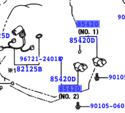 Toyota Rav4 1995-2000 Transmission Solenoid Assy