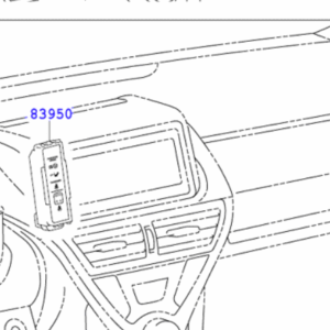 Toyota IQ (2012-2014) Airbag And Seatbelt Indicator Lamp (Type B )