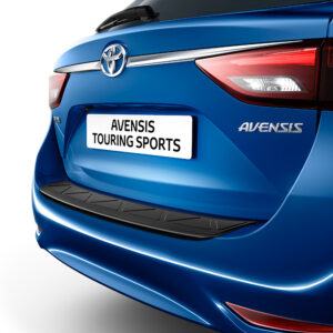 Toyota Avensis (2009-2019) Rear Bumper Protection Plate - Black Plastic PW17805001