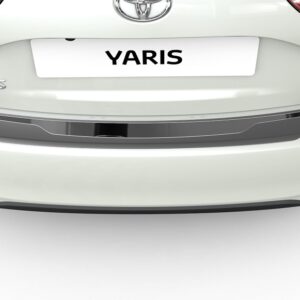 Toyota Yaris (2013-Present) Rear Bumper Protection Plate (Stainless Steel) PW1780D000
