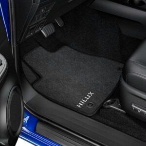 Toyota Hilux (2015-Present) Textile Floormats PW2100K018