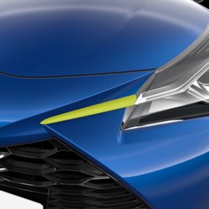 Toyota Yaris (2013-Present) Font Grill Ornament - Lime Green PW4230D100GF