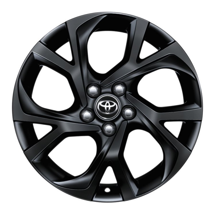 New 18 2018-2022 Toyota C-HR Machined and Black Replacement Alloy Wheel -  75224