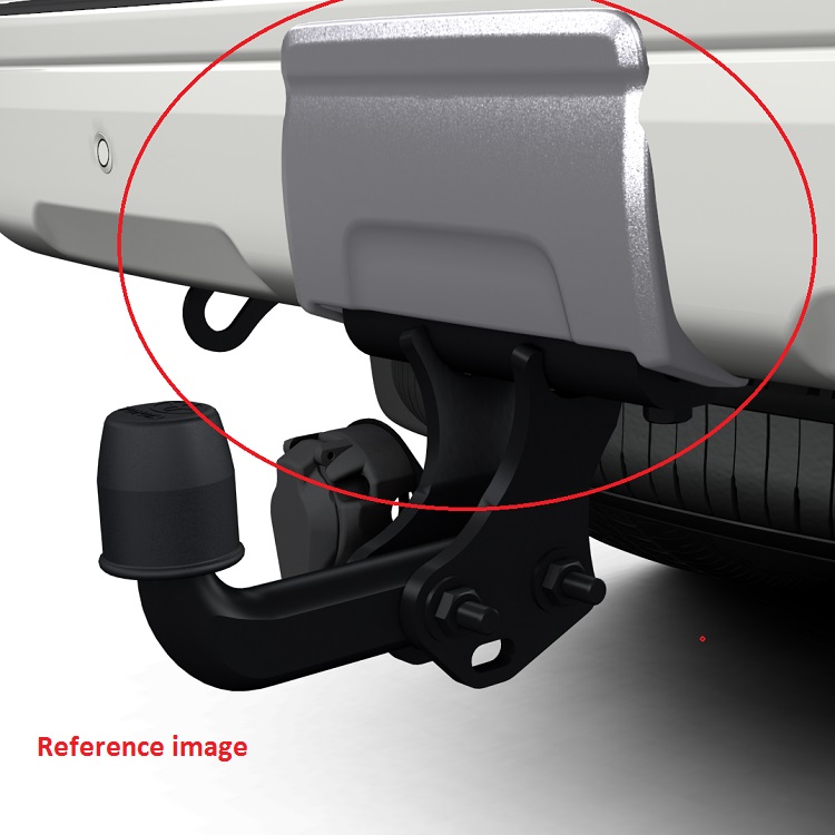 Toyota Land Cruiser (2007Present) Towing Hitch Plastic Cover Avant