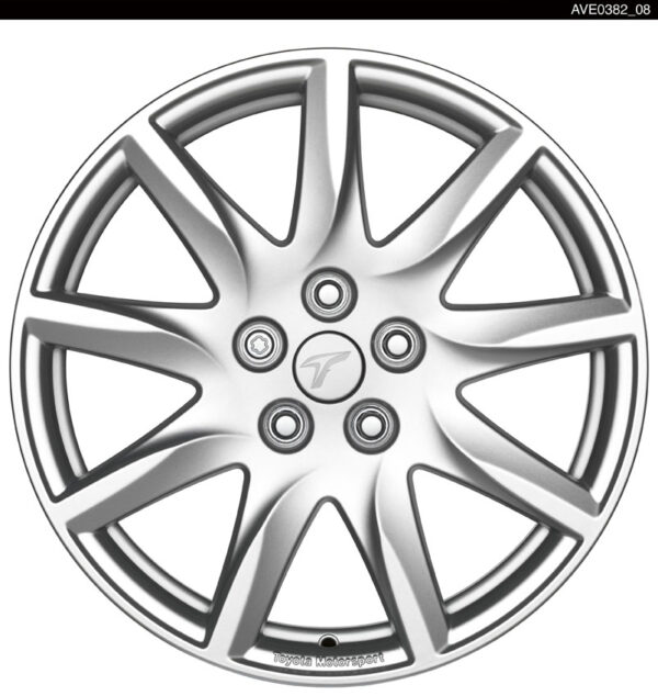 Toyota Verso (2003-2009) Alloy Wheels 16" Silver PZ406E8675ZC