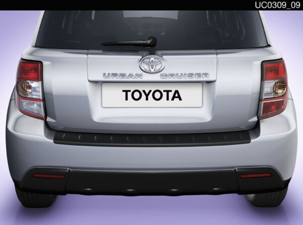 Toyota Urban Cruiser Rear Bumper Protection Plate - Moulded Plastic PZ415B452100