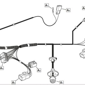 Toyota Yaris (2005-2013) Wiring Kit 13 Pin Including C2 Blinker Failure Detection PZ457B056F00