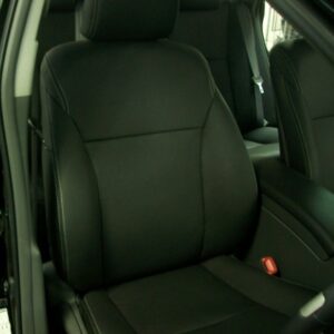 Toyota Prius (2009-2015) Standard Black Leather With Marvel Grey Double Stitching PZ49CG2L1F1A