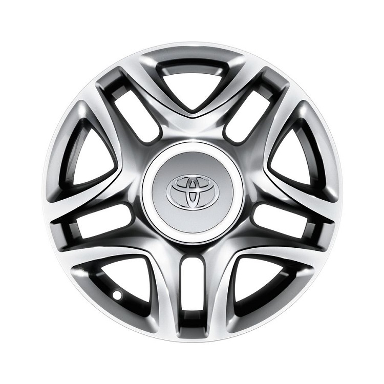 Toyota Yaris (2014-2020) Double Spoke Silver Alloy Wheel
