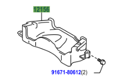 Toyota Rav4 2005-2012 2.2 Diesel Oil Sump Insulator
