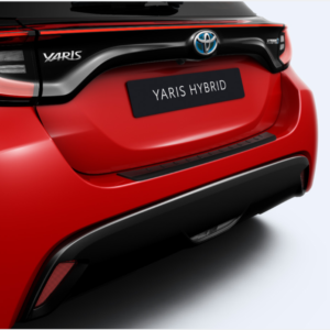 Toyota Yaris 2020- Rear Bumper Protection Plate- Black