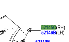 Toyota Yaris GR 2020- Bracket, Front Bumper Side Mounting, RH