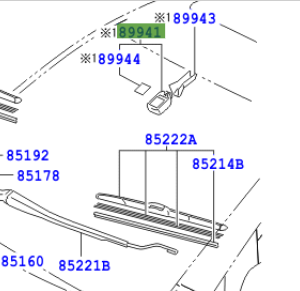 Toyota Rav4 2005-2012 Rain Sensor